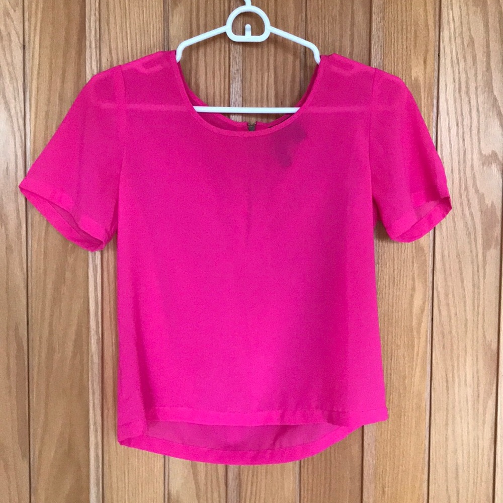 Fuchsia Blouse